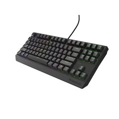Tastatura gaming mecanica cu fir genesis thor 230 tkl, iluminare rgb, switch linear, switch model outemu brown, numar taste 87, 11 butoane multimedia, lungime cablu 1.6m, dimensiuni 363 x 155 x 39 mm, negru,  Tastaturi | electropc.ro