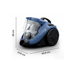 Aspirator rowenta, ro3721ea, 750 w, fara sac, compact, albastru,  Aspiratoare | electropc.ro