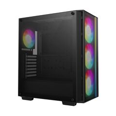 Carcasa deepcool matrexx 55 mesh v4 mid tower negru,  Carcase | electropc.ro