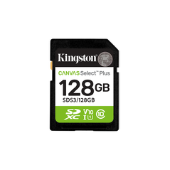 Card de memorie sdxc kingston,128gb,canvas select plus,  Carduri memorie | electropc.ro