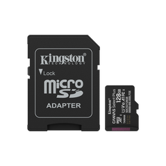 Card de memoriemicrosdxc kingston, 128gb,canvas select plus,cu adaptor,  Carduri memorie | electropc.ro