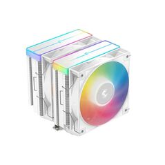 Cooler procesor deepcool ag620 argb v2 alb, marime heatsink 161x136x129mm, 2 ventilatoare argb, viteza ventilator 300-1950 rpm +/- 10%, airflow: 67.88 cfm, suport amd: am4/am5, suport intel: lga 1851/1700/1200/1151/1150/1155, nivel de zgomot: 29.4 dba,  Ventilatoare carcasa | electropc.ro