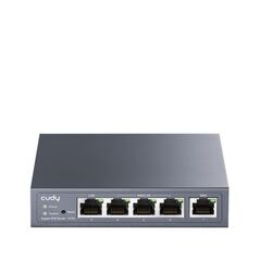 Cudy gigabit multi-wan vpn router, 1 gbe wan,  1gbe lan, 3 configurable wan/lan,  load balancing,  link backup, zerotier/wireguard/openvpn/ipsec/l2tp/pptp vpn server and client, zerotier,  ipv6, tr069/098/tr181/tr111, dns over cloudflare/google/quad9,  Routere | electropc.ro