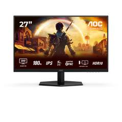 Monitor aoc 27" q27g42xe, diagonal (inch): 27, diagonal (cm): 69, aspect ratio: 16:9, panel: fast ips, resolution: 2560x1440, refresh rate: 180hz, response time gtg: 1ms, response time mprt: 0.5ms, brightness (max): 300 cd/m², contrast (static) : 1000:1, ,  Monitoare LED | electropc.ro