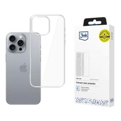 Protective cover 3mk clear case for iphone 16 pro max, transparent,  Accesorii | electropc.ro