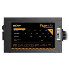 Sursa njoy titan+ 650w 80+ bronze,  Surse PC | electropc.ro