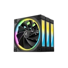Ventilatoare deepcool fl12r-3in1 120mm, cfm 55, presiune 2.59 mmaq, viteza de rotatie 500-2100 rpm +/- 10%,  Ventilatoare carcasa | electropc.ro