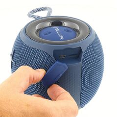 Boxa portabila bluetooth tws tellur mirage, putere rms 12w, baterie 2000mah, autonomie baterie 7 ore, albastru,  Sisteme audio | electropc.ro