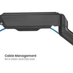 Braț pentru monitor cu contragreutate material: oțel, plastic suprafață finisaj : vopsit electrostatic, acoperire cu pulbere dimensiune compatibila ecran: 17"-32" greutate maxima (pe ecran): 2~9 kg compatibilitate vesa: 75x75, 100x100 interval de inclinar,  Suporturi TV & Monitor | electropc.ro