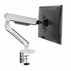Brat pentru monitor, material: oțel, aluminiu, plastic, suprafață finisaj : acoperire cu pulbere, culoare: alb texturat fin, gri spațial dimensiune compatibila ecran: 27"-45", greutate maxima (pe ecran): 5~14 kg, greutate maxima pentru ecran curbat (pe ec,  Suporturi TV & Monitor | electropc.ro