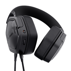 Casti cu fir trust gxt492 carus, cu microfon, tip conector 3.5mm, frecventa raspuns 20 hz - 20.000 hz, sensibilitate 105 db, negru,  Casti audio | electropc.ro