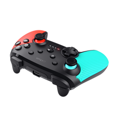 Controller wireless trust muta pentru consola nintendo switch, 15 butoane, controale: a, b, x, y, l1, l2, l3, r1, r2, r3, reset, 8-way, start, select, d-input, multicolor,  Accesorii console & PC | electropc.ro