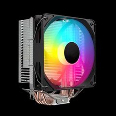 Cooler procesor serioux cc92argb, dimensiuni 90x90x25mm, viteza ventilator 800-1600±200rpm, tdp: 140w, durata de viata 30 000 ore, argb pwm fan, suporta toate seriile intel & amd cpu,  Ventilatoare carcasa | electropc.ro