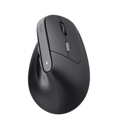 Mouse ergonomic fara fir trust bayo ii, rezolutie maxima 2400 dpi, 6 butoane, interfata usb-c,  2.4ghz, negru,  Mouse | electropc.ro
