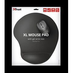 Mouse pad trust bigfoot xl, cu gel pad, negru,  Mousepad | electropc.ro