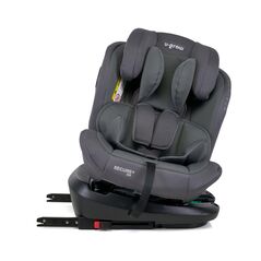 Scaun auto u-grow secure+ 40-150 cm , 360 grade ,  4 pozitii de ajustare pe spate , 10 pozitii de ajustare a tetierei pe inaltime, gri, u-grow,  Scaune auto copii | electropc.ro