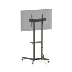Stand tv akai st3670, compatibil pentru ecrane cu dimensiuni cuprinse intre 37" și 70”, vesa 600x400, inclinare +12° ~ -12°, interval inaltime 108mm (4.3"), negru,  Suporturi TV & Monitor | electropc.ro