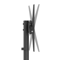 Stand tv akai st3670, compatibil pentru ecrane cu dimensiuni cuprinse intre 37" și 70”, vesa 600x400, inclinare +12° ~ -12°, interval inaltime 108mm (4.3"), negru,  Suporturi TV & Monitor | electropc.ro