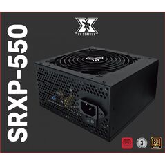 Sursa serioux energy 550w, ventilator 12cm, atx, material metal, cabluri: 20+4-pin, 1x4+4-pin, 2x6+2-pin, negru,  Surse PC | electropc.ro