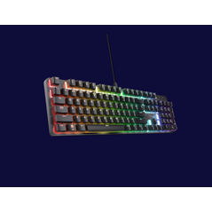Tastatura mecanica trust gxt 871 zora, usb 2.0. nr taste 104, negru,  Tastaturi | electropc.ro