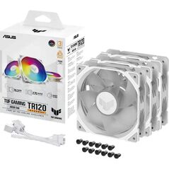 Ventilator carcasa asus tuf gaming tr120 argb alb reverse,  Ventilatoare carcasa | electropc.ro