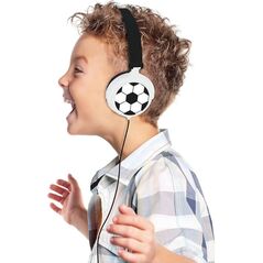 Casti pliabile cu design de fotbal,  Instrumente muzicale de jucarie | electropc.ro