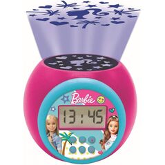 Ceas desteptator cu proiector, barbie,  Ceasuri decorative | electropc.ro