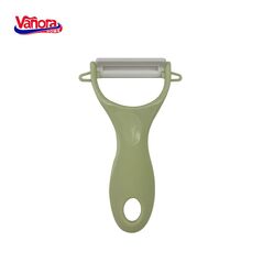 Curatator legume lama ceramica 13x7.6cm verde, vanora home,  Accesorii bucatarie | electropc.ro