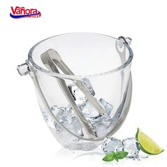 Frapiera sticla cu cleste inox 800 ml, vanora home,  Accesorii servire | electropc.ro