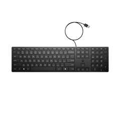 Hp keyboard 320k wired, culoare: negru, dimensiuni: 426,2 x 110,9 x 16,7 mm, greutate: 0,45 kg, garantie 1 an,  Tastaturi | electropc.ro