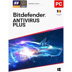 Licenta retail bitdefender antivirus plus - protectie de bazapentru pc-uri windows, valabila pentru 2 ani, 1 dispozitiv, new,  Antivirus | electropc.ro