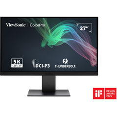 Monitor viewsonic 27" vp2788-5k, diagonal (inch): 27, diagonal (cm): 69, aspect ratio: 16:9, panel: ips, resolution: 5120x2880, refresh rate: 60hz, response time gtg: 5ms, brightness (max): 500 cd/m², contrast (static) : 2000:1, contrast (dynamic): 20m:1,,  Monitoare LED | electropc.ro