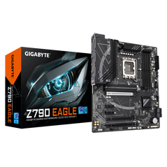 Placa de baza gigabyte z790 eagle lga1700, 4x ddr5, 1x hdmi 1x dp, 1x pcie 5.0 x16 1x pcie 4.0 x16 1x pcie 3.0 x16 2x pcie 3.0 x1, 3x m.2, 4x sata 6gb/s, atx,  Placi de baza | electropc.ro