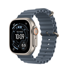 Apple watch ultra 3 gps + cellular 49mm natural titanium case with anchor blue ocean band,  SmartWatch-uri | electropc.ro
