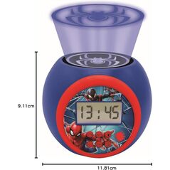 Ceas desteptator cu proiector,spider-man,  Ceasuri decorative | electropc.ro