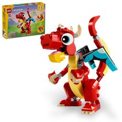 Dragon rosu, lego 31145,  Seturi de constructie | electropc.ro