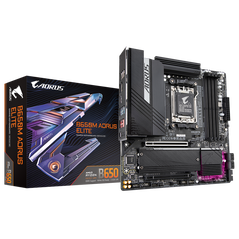 Placa de baza gigabyte b650m aorus elite am5, 4x ddr5, 1x dp 1x hdmi, 2x pcie 4.0 x16, 2x m.2, 4x sata 6gb/s, matx,  Placi de baza | electropc.ro