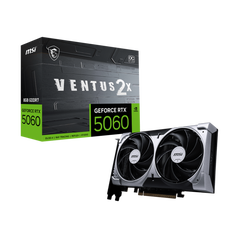 Placa video msi geforce rtx 5060 ventus 2x oc 8gb gddr7 128 bit, pcie 5.0, 3x dp 1x hdmi,  Placi video | electropc.ro