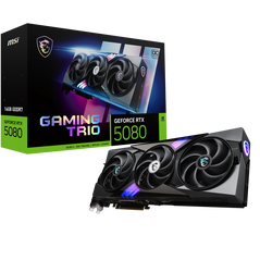 Placa video msi geforce rtx 5080 16g gaming trio oc gddr7 256bit, 3x dp 1x hdmi,  Placi video | electropc.ro