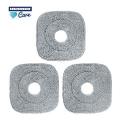 Set trei rezerve curatenie mop plat mega clean 360, heinner care,  Maturi & Mopuri & Galeti | electropc.ro