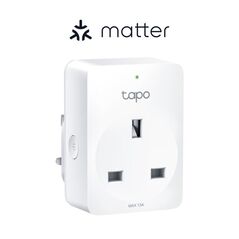 Tp-link tapo p110m priză smart 2990 w, standarde 802.11b, 802.11g, wi-fi 4 (802.11n), frecventa 2400 mhz, putere maxima 2990 w,  Smart home | electropc.ro