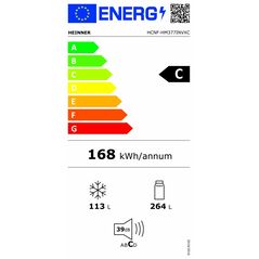 Combina frigorifica heinner hcnf-hm377invxc,  Combine frigorifice | electropc.ro