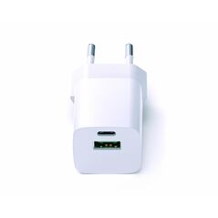 Incarcator cu usb ieșire usb-c: usb-c: 5v/3a, 9v/3a, 12v/2,5a, 15v/2,0a, 20v1,5a (30w) pps: 3,3v-11v/3,0a, 3,3v-16,0v/2,0a (33w) usb-a: 5v/3a, 9v/2a, 12v/1,5a (18w) usb-c+usb-a: 5v/3a (15w) tensiune de intrare: 100-240vac, 50/60hz protecție la,  Incarcatoare telefoane | electropc.ro