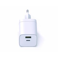 Incarcator usb ieșire usb-c: usb-c: 5v/3a, 9v/3a, 12v/3a, 15v/3a, 20v/2,25a (45w) pps: 3,3-11v/4,05a (45w) usb-a: 5v/3a, 9v/2a, 12v/1,5a (18w) usb-c+usb-a: 30w+12w=42w max. tensiune de intrare: 100-240vac, 50/60hz protecție la supratensiune și,  Incarcatoare telefoane | electropc.ro