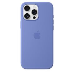 Iphone 16 pro max silicone case with magsafe - periwinkle,  Accesorii | electropc.ro