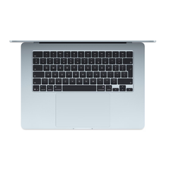 Macbook air 15.3" retina/apple m4 (cpu 10- core, gpu 10- core, neural engine 16- core)/16gb/512gb - sky blue - int kb (2025),  Laptopuri | electropc.ro