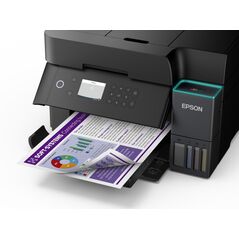 Multifunctional inkjet color epson ecotank ciss l6370, dimensiune a4 (printare,copiere, scanare), printare borderless, viteza 35ppm alb-negru, 23ppm color, rezolutie 4800x1200 dpi, alimentare hartie 250 coli,adf 30 coli, duplex automat ,scanner cis rezolu,  Multifunctionale Inkjet | electropc.ro