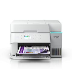 Multifunctional inkjet color epson ecotank ciss l6376, culoare alb, dimensiune a4 (printare,copiere, scanare), printare borderless, viteza 35ppm alb-negru, 23ppm color, rezolutie 4800x1200 dpi, alimentare hartie 250 coli,adf 30 coli, duplex automat ,scann,  Multifunctionale Inkjet | electropc.ro