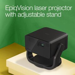 Proiector epson ef-22b proiector compact + stand,  cu proiecte de pana la 150", tehnologie 3lcd, lcd 0.62", 1000 lumeni (500 mod economic), full hd, aspect: 16:9, contrast: 5.000.000 : 1, sursa lumina: laser, durata de viata sursa lumina: 20.000 ore, refr,  Videoproiectoare | electropc.ro