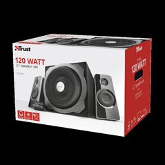Boxe stereo tytan 2.1 speaker set - black,  Sisteme audio | electropc.ro